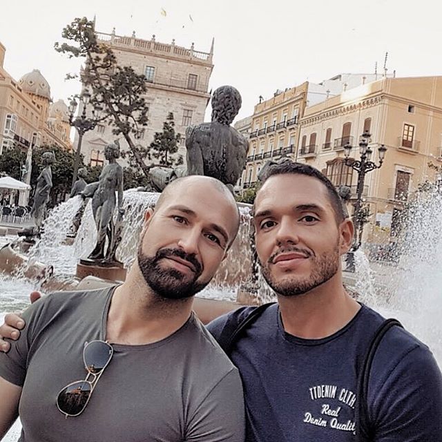 Disfrutando los últimos momentos del finde con mi niño.? #valencia #finde #estamostanagustito #atardecer #lovevalencia #turia