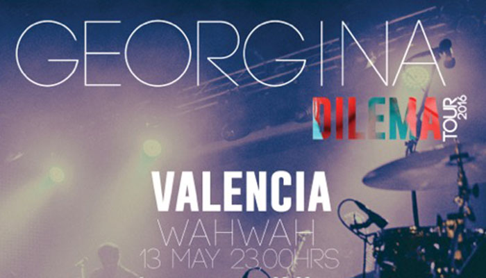 Georgina en concierto