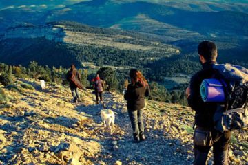 ruta castellón, senderismo, acampada