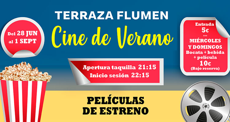 Cine De Verano En La Terraza Flumen Love Valencia