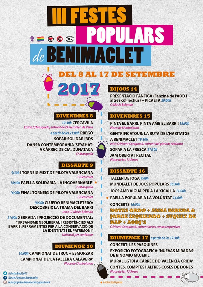 fiestas populares benimaclet