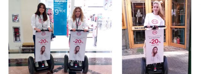 Street marketinking with Segway Trip Valencia