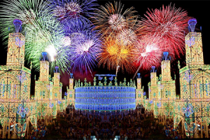 Feste popolari del fuoco a Valencia