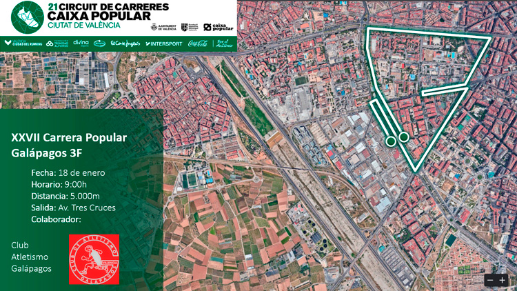 circuito de carreras populares en valencia