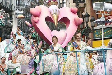 Cabalcata del ninot, fallas, valencia