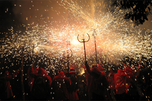Correfoc a Valencia