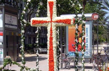 Croci floreali per las cruces de mayo