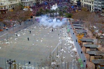 Mascletà, Las Fallas, Valencia