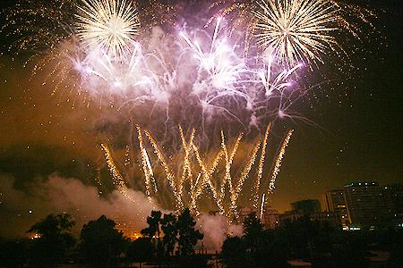 nit del foc, valencia