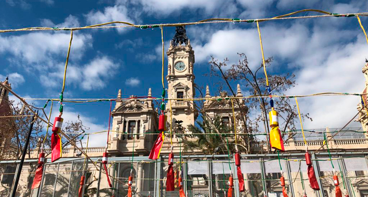 desvios emt con motivo de las mascletaes de fallas