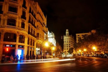 valencia notte strada vivere studenti