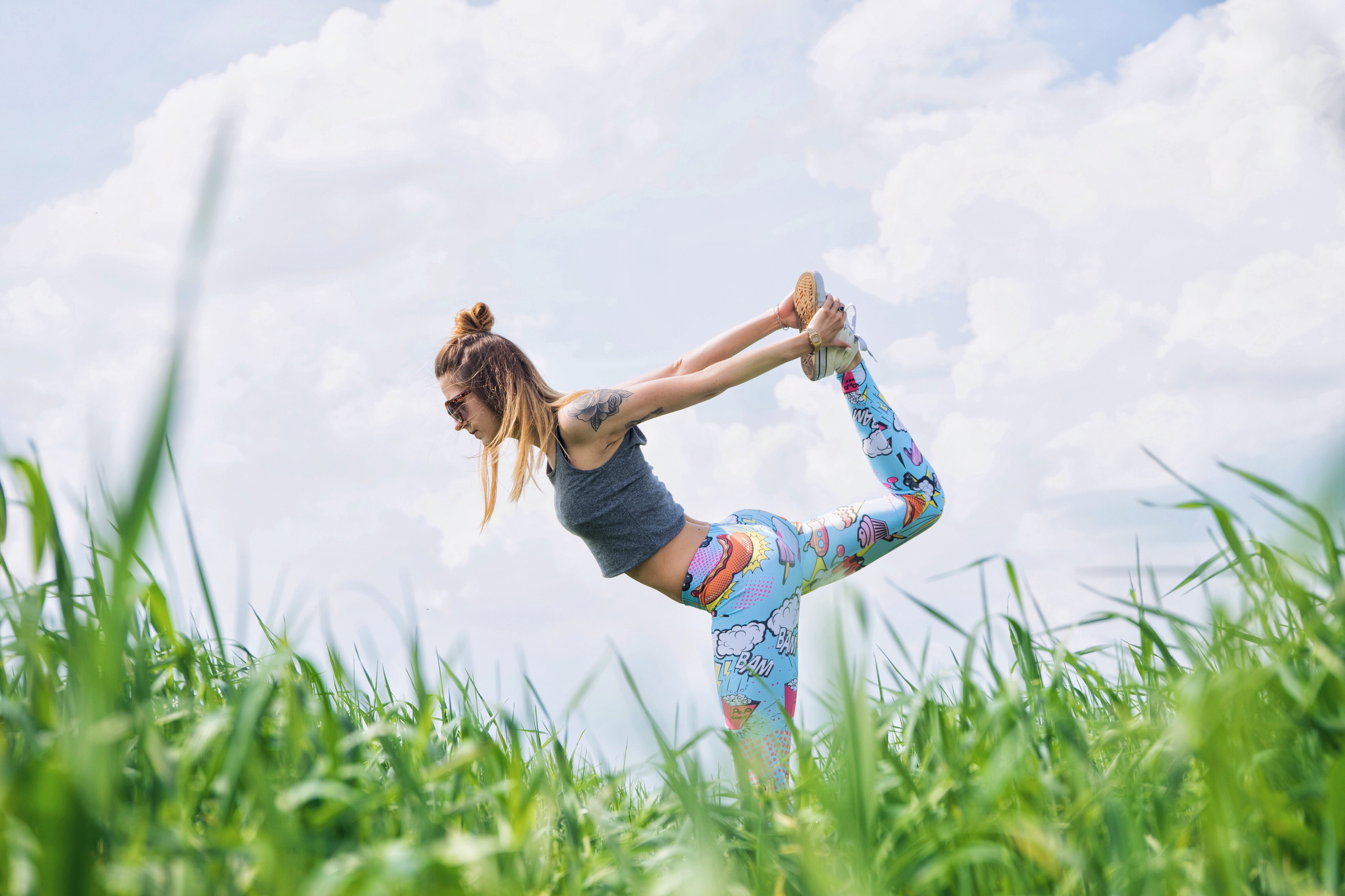 Yoga in the park