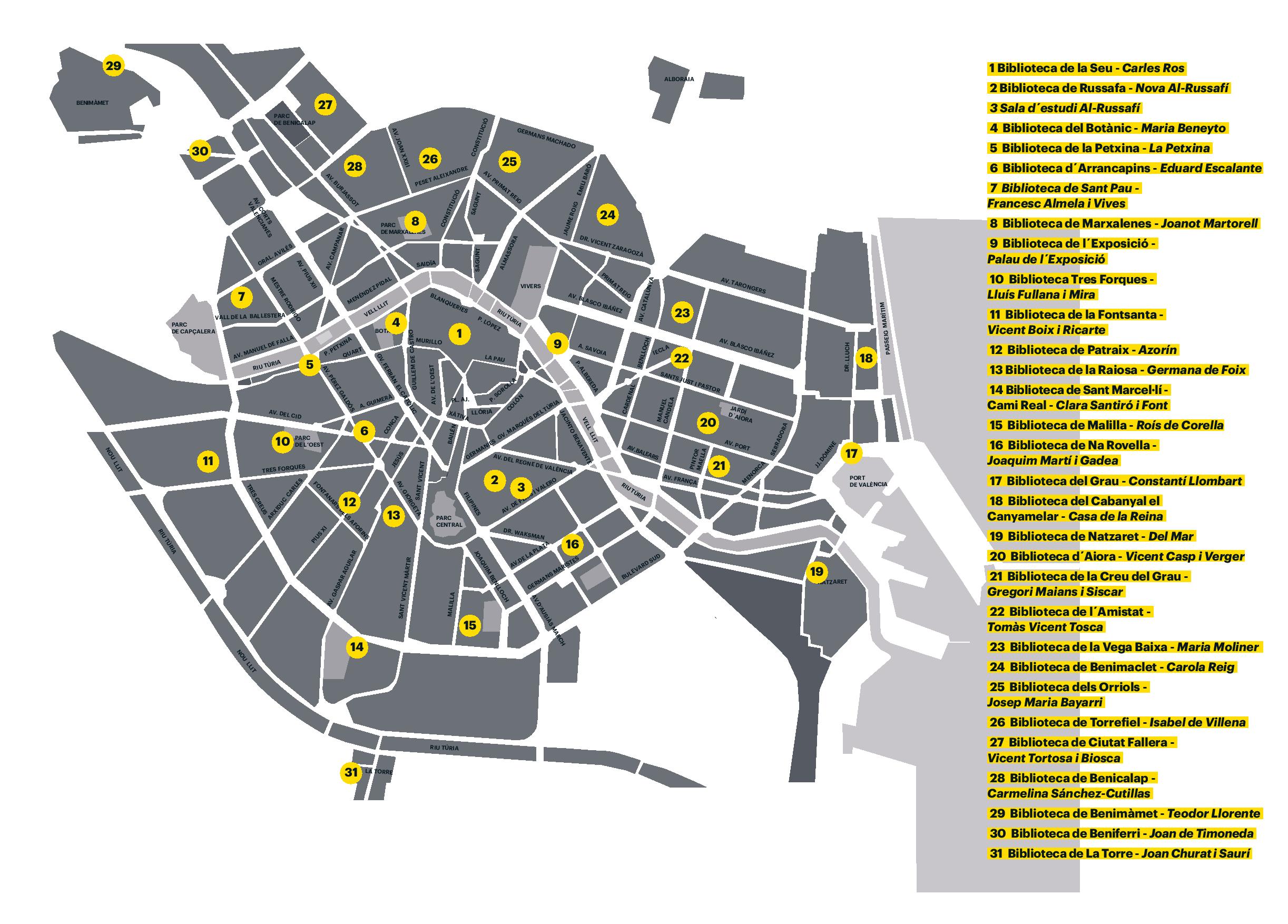 Biblioteche Municipali A Valencia Love Valencia
