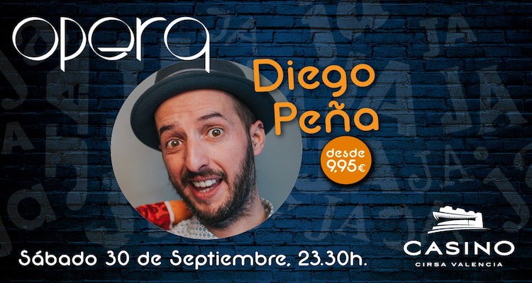 Diego Peña en Casino Cirsa Valencia
