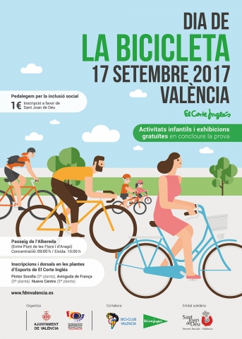 Fiesta de la bici en Valencia
