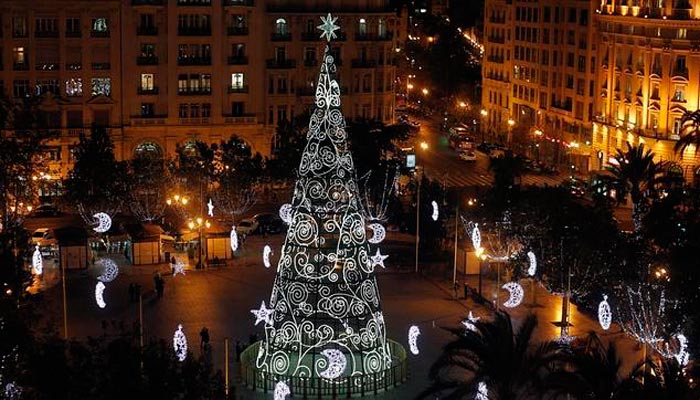 árbol de navidad valencia