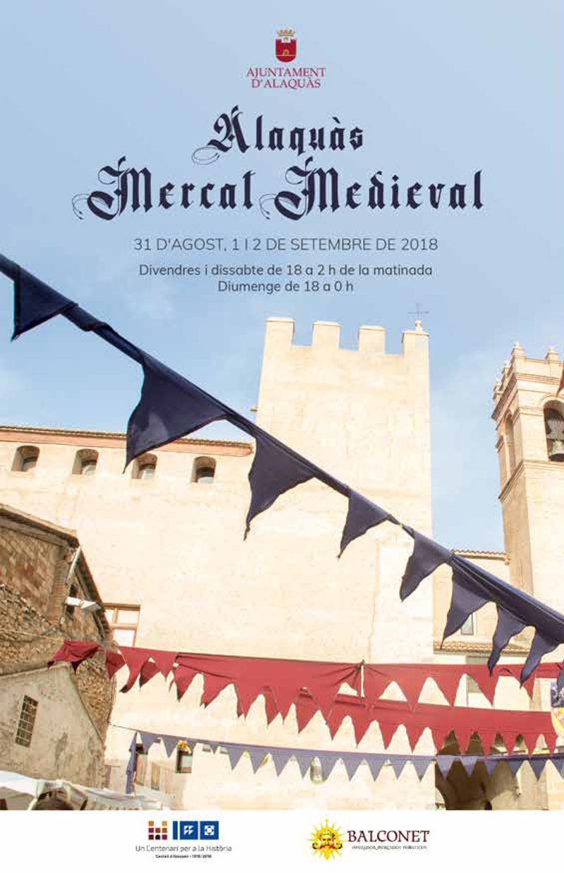Cartel Mercado Medieval Alacuás