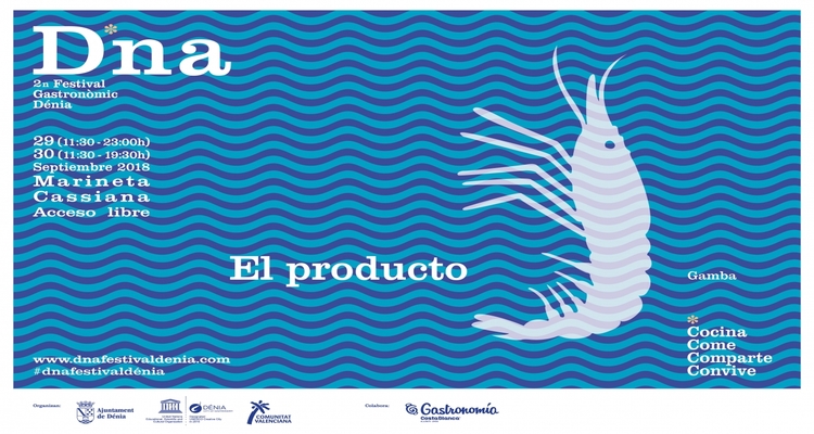 cartel festival gastronomico de denia 2018