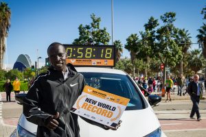 record mundial medio maraton
