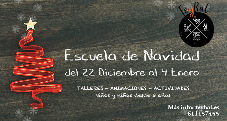 escuela de navidad con niños
