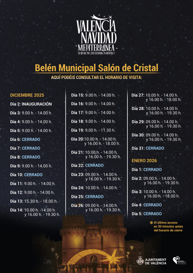 belenes de navidad en valencia 2025