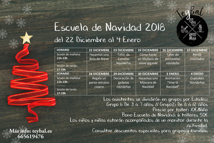 escuela de navidad valencia