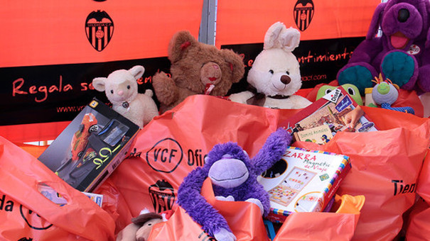 campaña navideña de recogida de juguetes en valencia