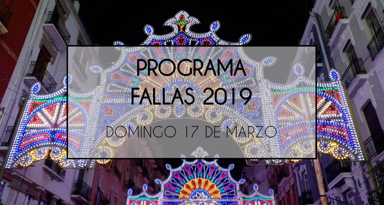 programa por días fallas 2019