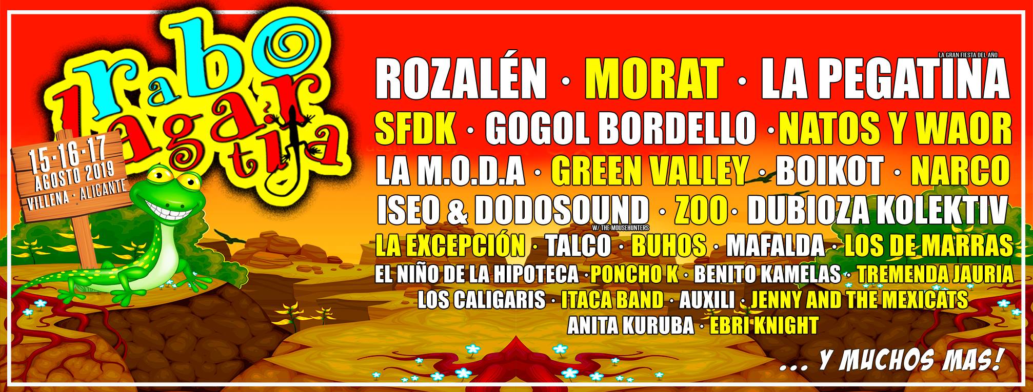 cartel rabolagartija 2019