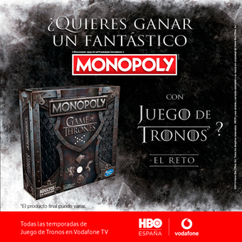 premios juego de tronos el reto