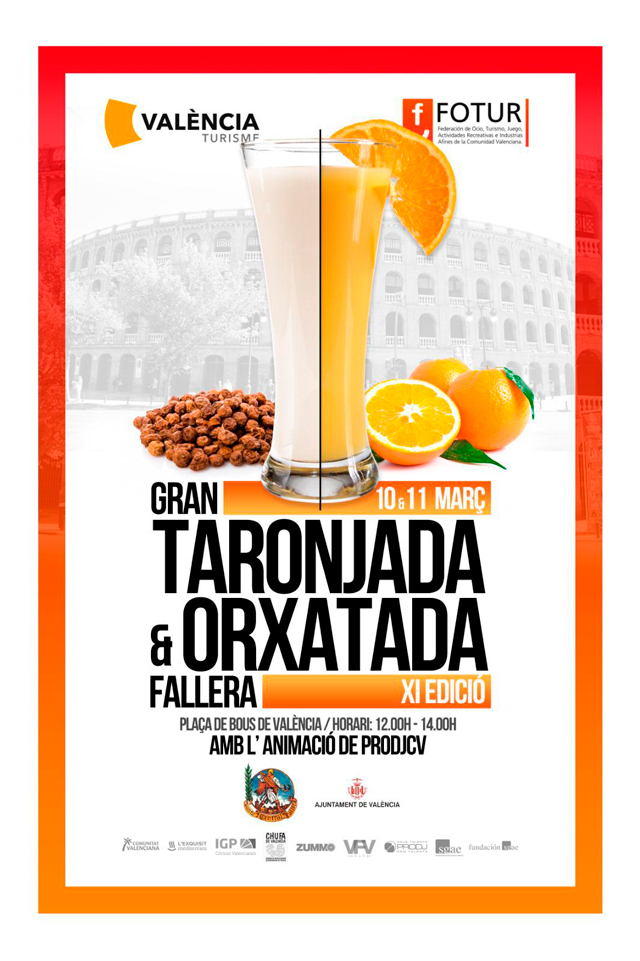 horchatada y naranjada gratis en valencia