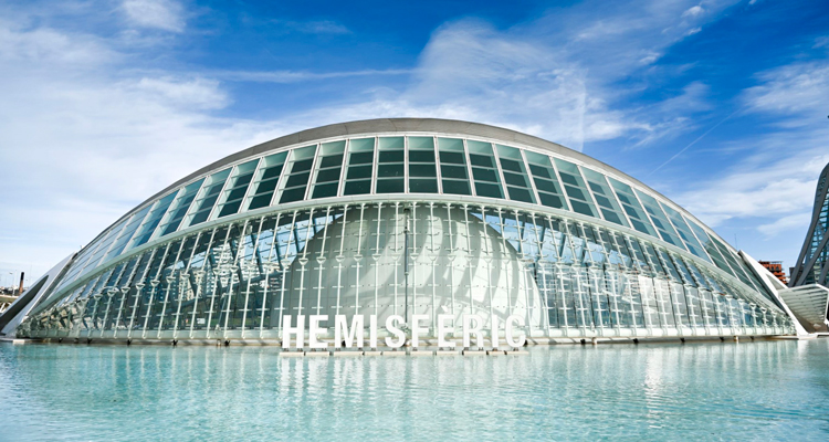 Ciudad de Las Artes y Las Ciencias in Valencia Barcelona-Home