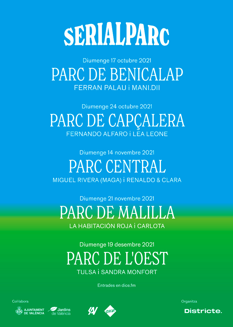 conciertos en los parques de valencia