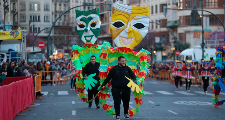 cabalgata del ninot fallas 2023 valencia