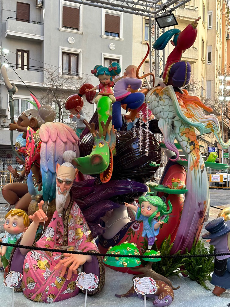 falla infantil ciscar burriana de las fallas 2023