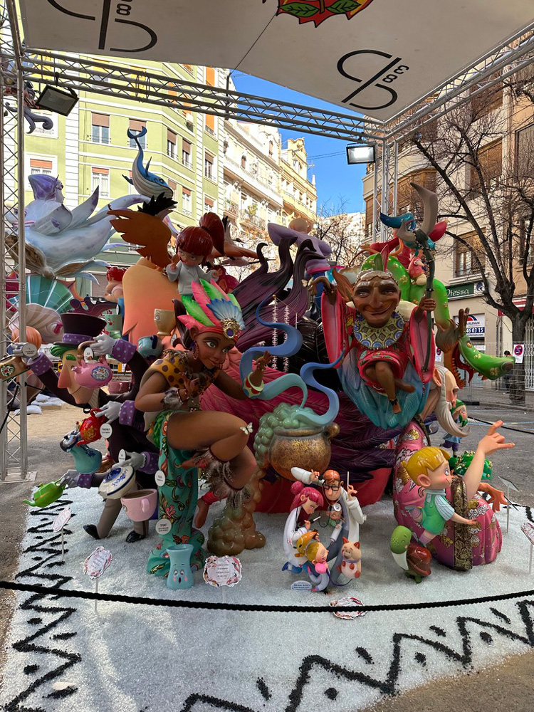 falla infantil ciscar burriana de las fallas 2023