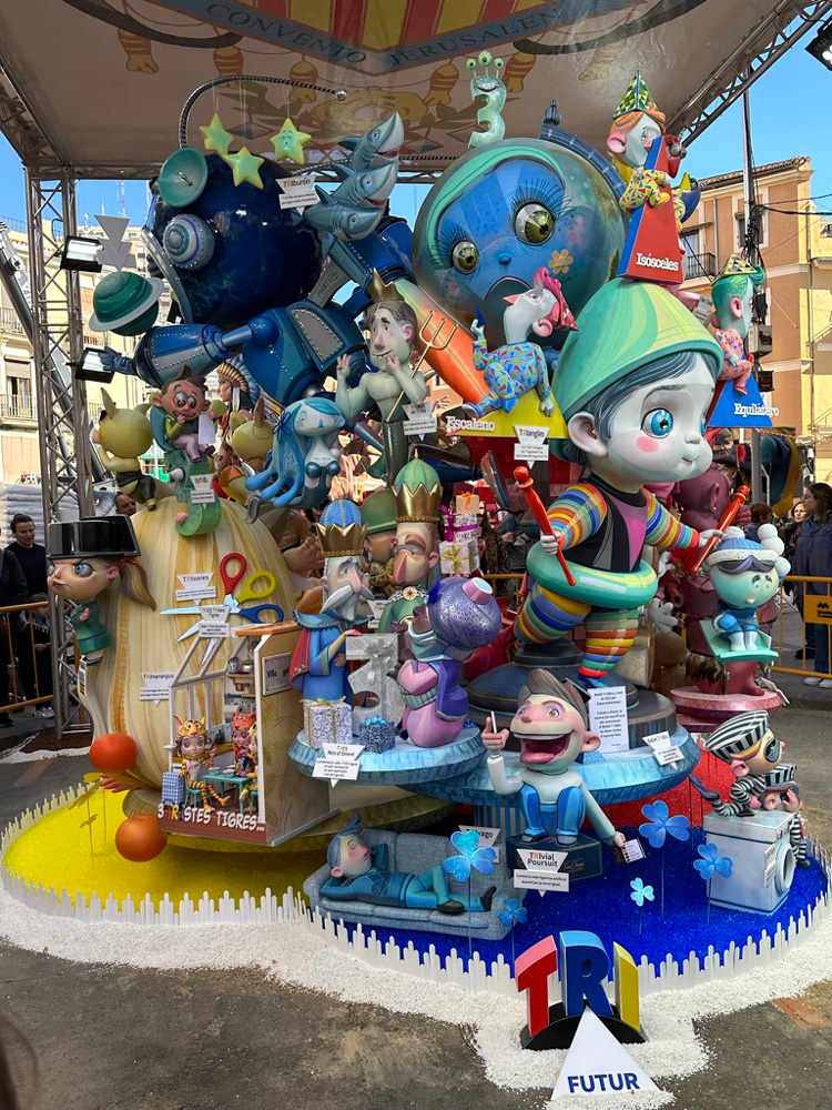 falla infantil de convento jerusalen de las fallas 2023