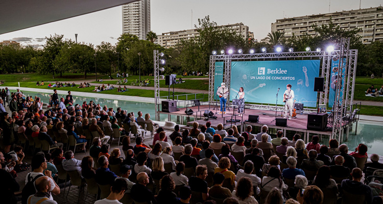 un lago de conciertos en valencia