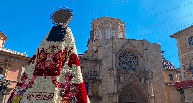 hasta que dia esta la virgen en valencia